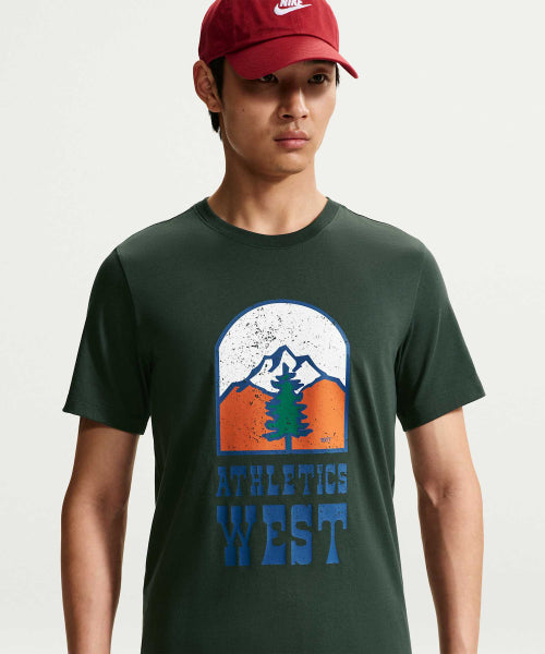 NIKE NIKE T-Shirt M - Black Spruce