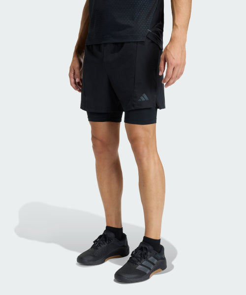 ADIDAS ADIDAS D4T Workout 2-in-1 Shorts