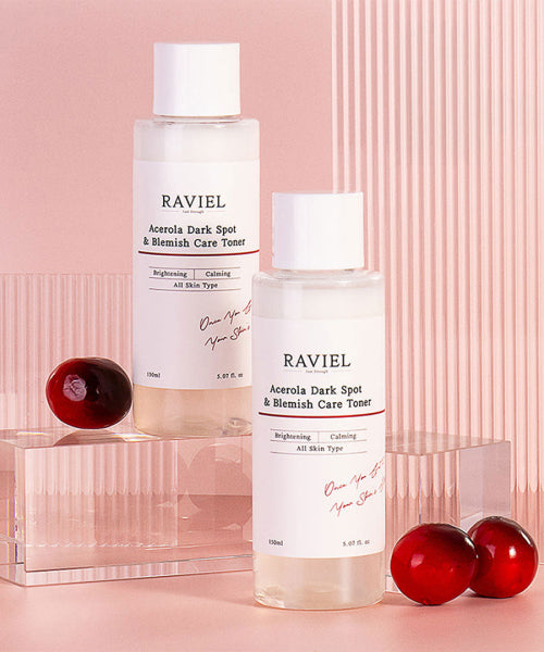 RAVIEL [2EA] Acerola Vitamin C Radiance Glow Hypoallergenic Dark Spot Toner 150ml