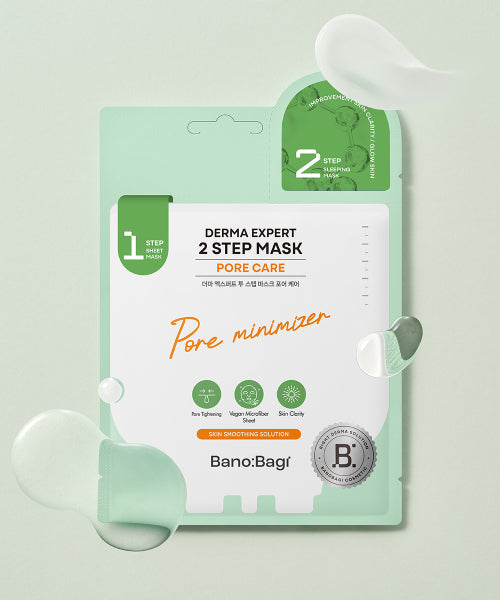 BANOBAGI BANOBAGI Derma Expert Two-Step Mask Pore Care (7 sheets)