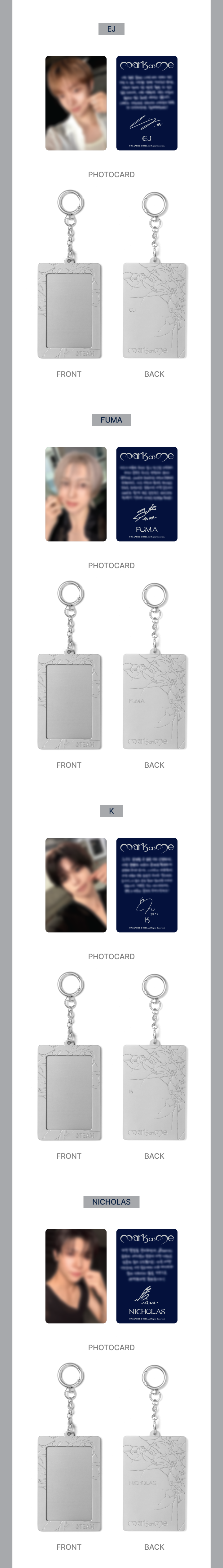 PHOTO CARD HOLDER detail 4
