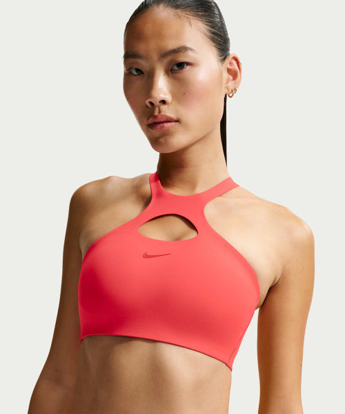 NIKE NIKE Medium Support Sports Bra - Light Crimson