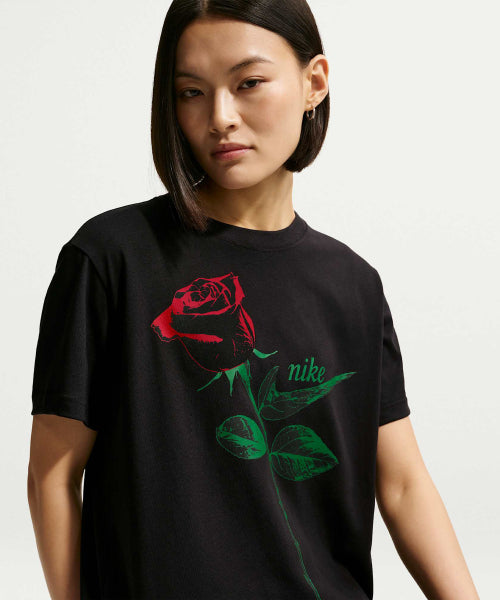 NIKE NIKE T-Shirt Oversized Short Sleeve - Black