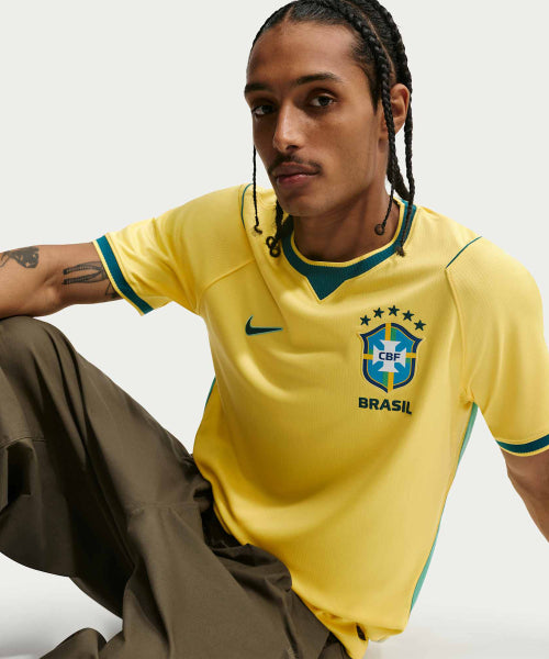 NIKE NIKE Soccer Jersey M - Canary:Light Menta:Geode Till