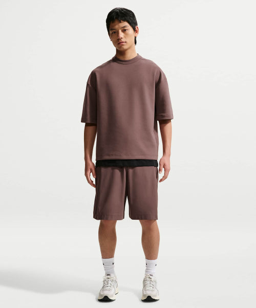 NIKE NIKE 24.7 Perfect Stretch Shorts M - Black: Burgundy Crush