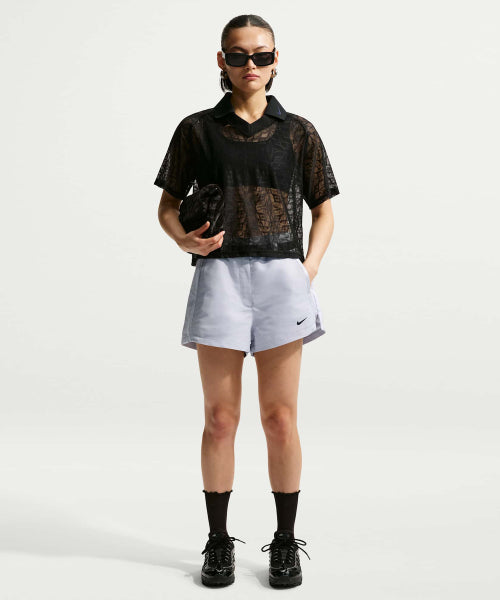 NIKE NIKE Sportswear High Waist Shorts - Pure Platinum