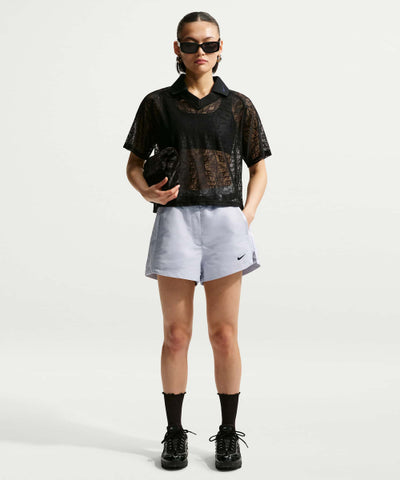 NIKE Sportswear High Waist Shorts - Pure Platinum