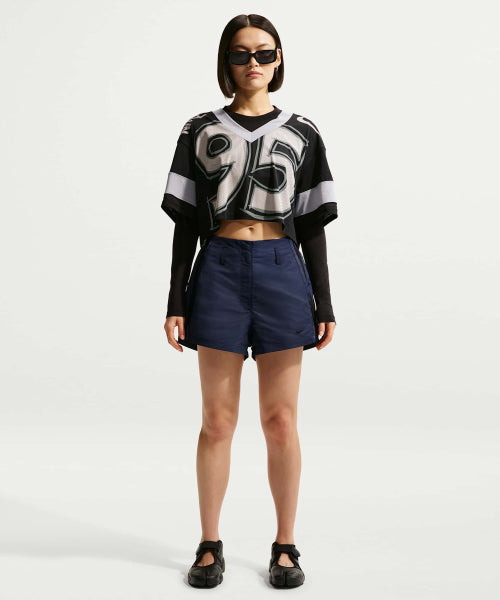 NIKE NIKE Sportswear High Waist Shorts - Midnight Navy