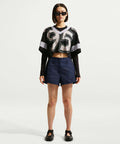 NIKE NIKE Sportswear High Waist Shorts - Midnight Navy