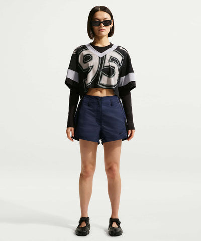 NIKE Sportswear High Waist Shorts - Midnight Navy