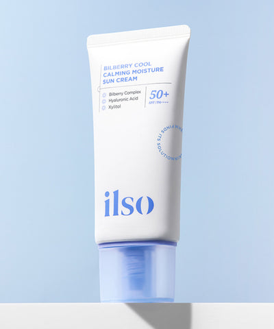 ILSO Bilberry Cool Calming Moisture Sun Cream SPF 50+
