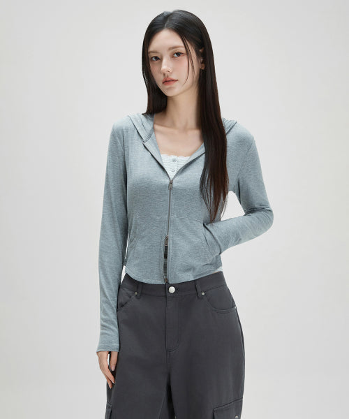 MIXXO MIXXO T-Shirt Pocket Zip-Up C