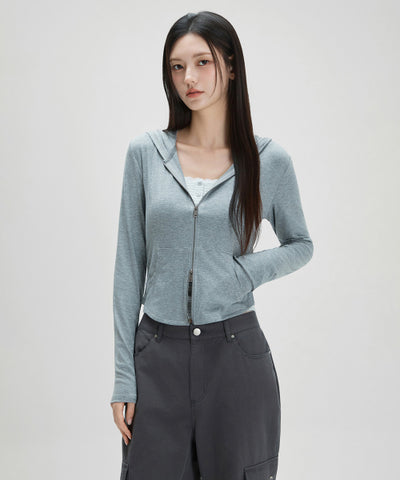 MIXXO T-Shirt Pocket Zip-Up C