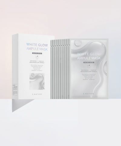 S.NATURE White Glow Ampoule Mask 10 sheets