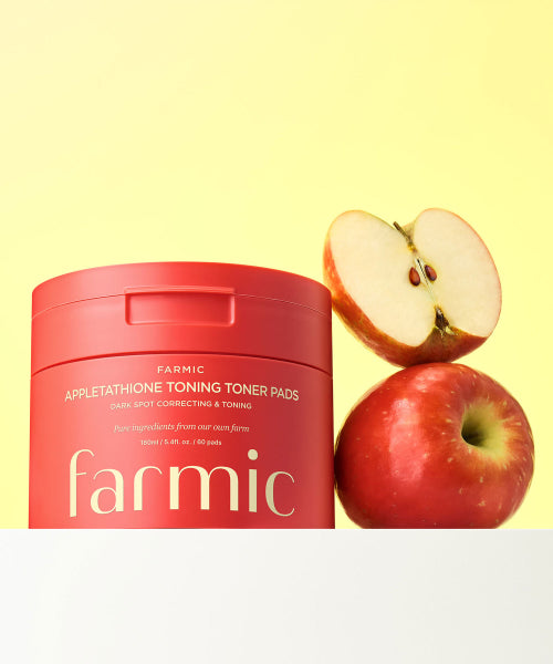 FARMIC Apple Tachion Toning Toner Pad 160ml 60 sheets