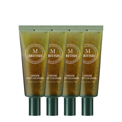 [Scalp Care] Ginger Deep Cleanser 20ml*4