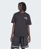 ADIDAS ADIDAS Loose Graphic Tee - Black