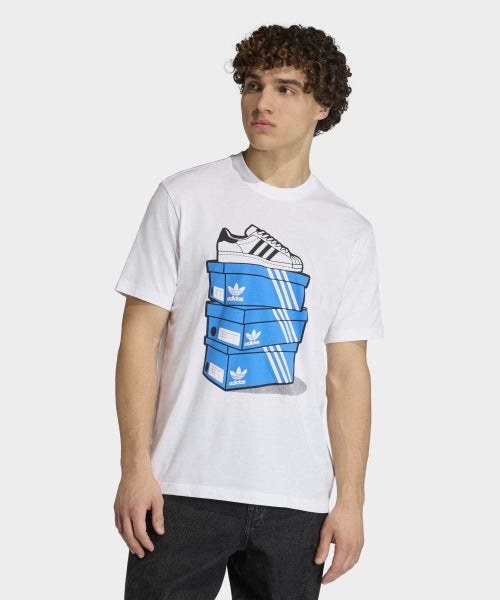 ADIDAS ADIDAS Rouge Graphic Tee - White