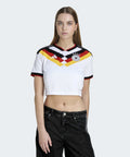 ADIDAS ADIDAS Germany 26 Home Cropped Jersey - White