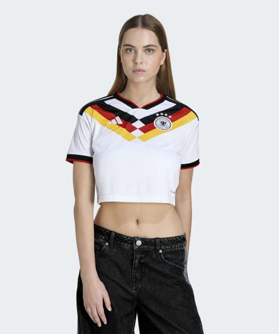 ADIDAS Germany 26 Home Cropped Jersey - White