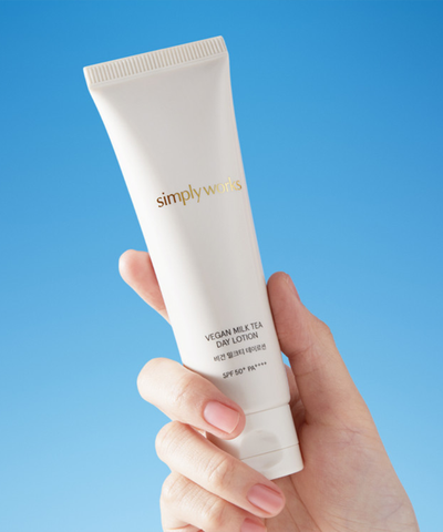 SIMPLYWORKS Vegan Milk Tea Day Lotion SPF50 50ml