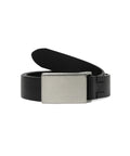 THISISNEVERTHAT THISISNEVERTHAT Flat Buckle Leather Belt Black