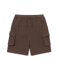THISISNEVERTHAT THISISNEVERTHAT Cargo Sweatshort Dark Chocolate