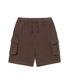 THISISNEVERTHAT THISISNEVERTHAT Cargo Sweatshort Dark Chocolate