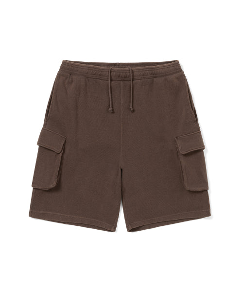 THISISNEVERTHAT THISISNEVERTHAT Cargo Sweatshort Dark Chocolate