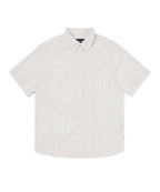 THISISNEVERTHAT THISISNEVERTHAT Striped S/S Shirt White