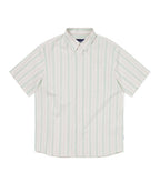 THISISNEVERTHAT THISISNEVERTHAT Striped S/S Shirt Green