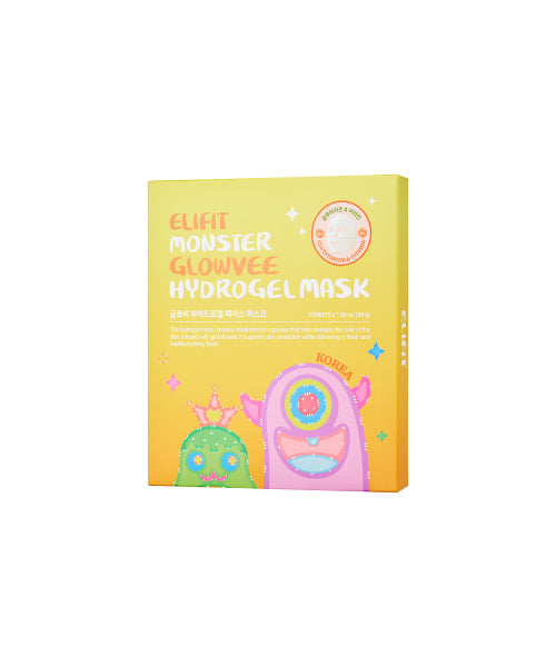 DANCING WHALE DANCING WHALE Elifit Monster Globi Hydrogel Mask (3 pieces included)