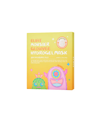 DANCING WHALE Elifit Monster Globi Hydrogel Mask (3 pieces included)