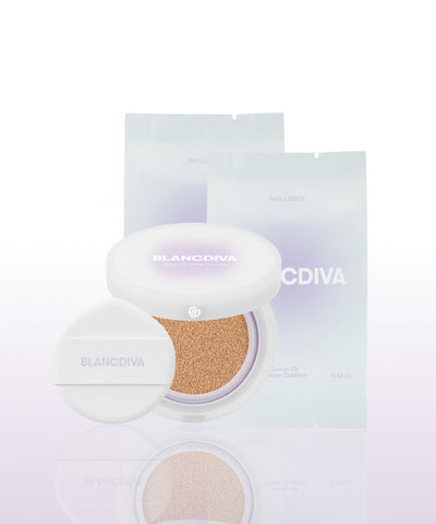 BLANCDIVA Serum Fit Cover Cushion original + refill x 2