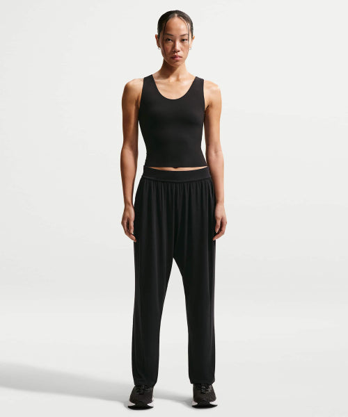 NIKE NIKE Pants Loose Fit Mid-Rise Women - Black:Cool Gray