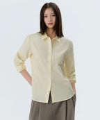 MUSINSA STANDARD WOMAN MUSINSA STANDARD WOMAN Shirt Regular Washed Poplin