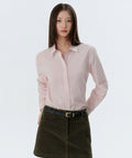 MUSINSA STANDARD WOMAN MUSINSA STANDARD WOMAN Shirt Regular Washed Poplin Pale Pink