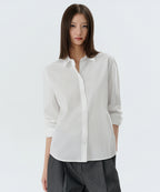 MUSINSA STANDARD WOMAN MUSINSA STANDARD WOMAN Shirt Regular Washed Poplin