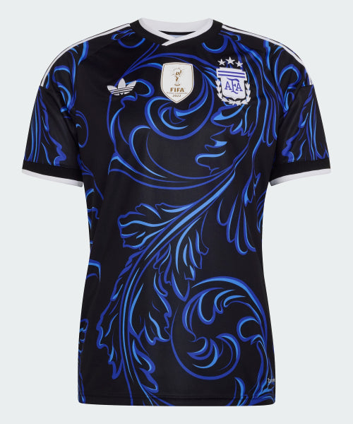 ADIDAS ADIDAS Argentina 26 Away Jersey - Black: Lucid Blue