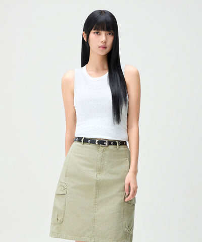 MIXXO Sleeveless T-Shirt with Built-in Cap (Size C)