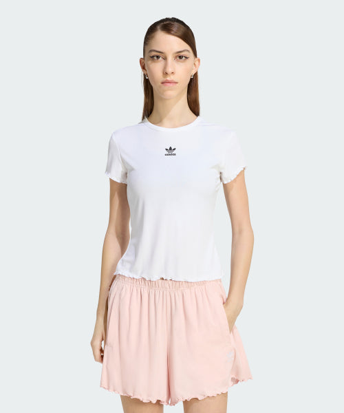 ADIDAS ADIDAS Essential Scallop Edge Baby T-Shirt (Size M)