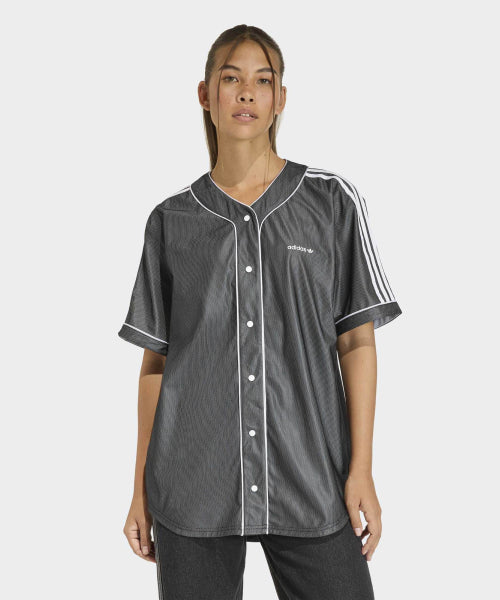 ADIDAS ADIDAS Baseball Shirt - Black