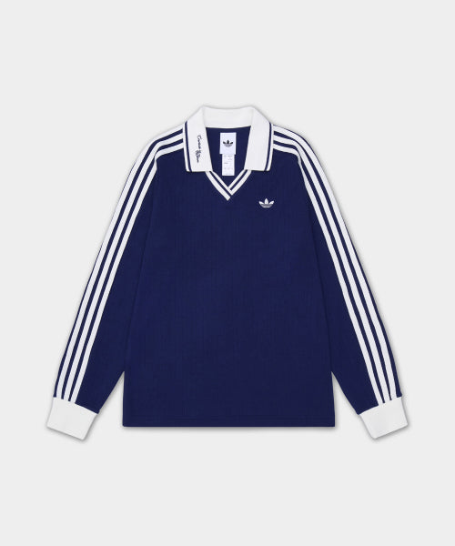 ADIDAS ADIDAS Long sleeve polo shirt - Night Sky