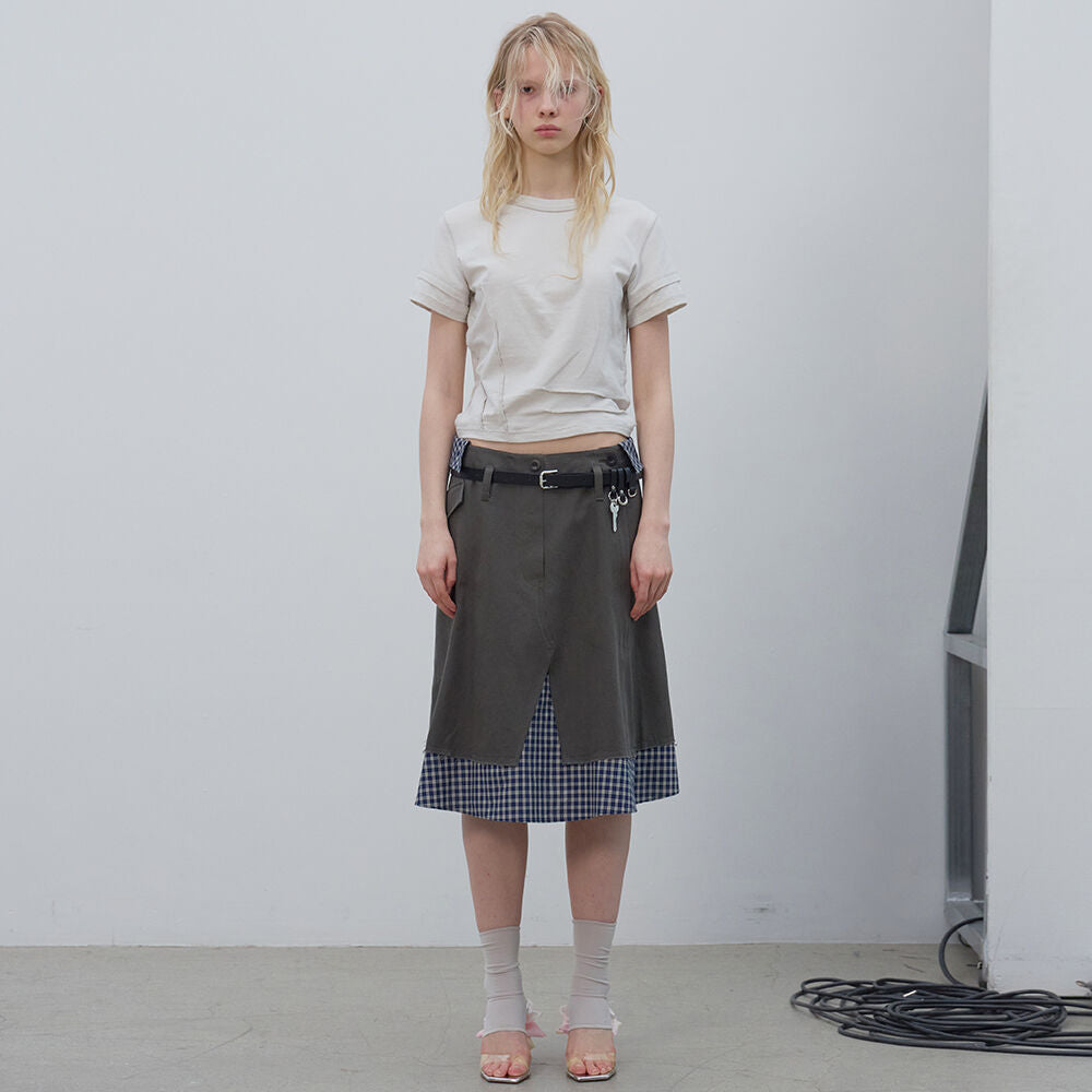 LCDC TM RAW SEAM TOP (ECRU)