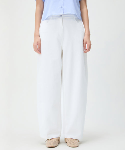MIXXO MIXXO Balloon Fit Cotton Pants (C)