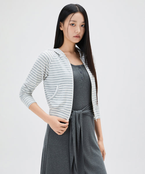 MIXXO MIXXO T-Shirt Striped Hoodie