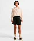 NIKE NIKE Sportswear Loose Fit High Waist Shorts - Black