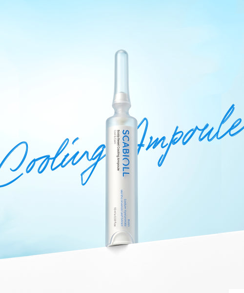 SCABIOLL Scalp Reset Cooling Ampoule 10ml + Refill 10ml