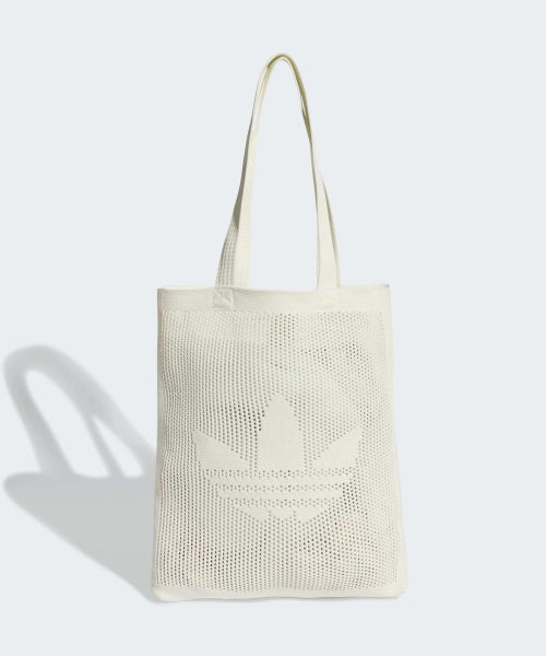 ADIDAS ADIDAS Crochet Tote Bag - White
