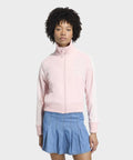 ADIDAS ADIDAS Firebird Knit Crochet Track Top - Sandy Pink